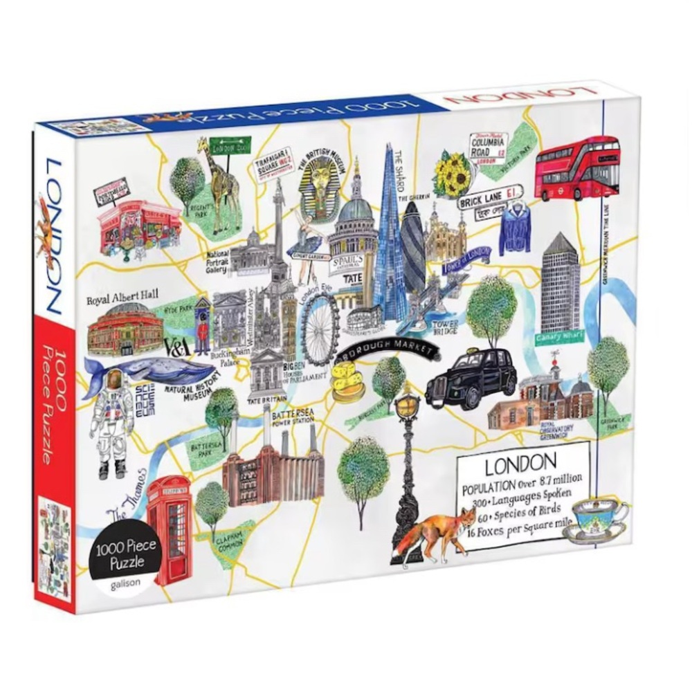 Galison London 1000 Piece Puzzle